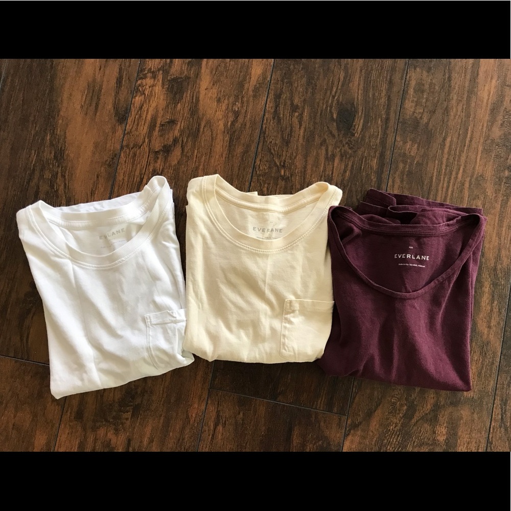 Everlane Tee Bundle XXS